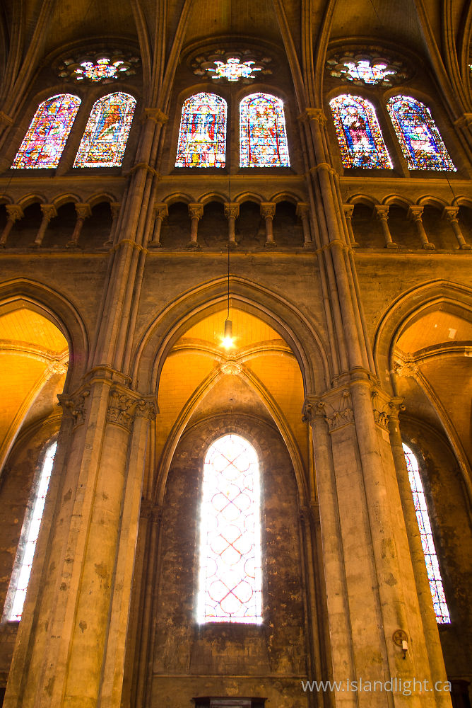 Architecture  photo from  Chartres,  France.