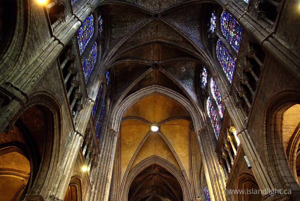 Architecture  photo from  Chartres,  France.