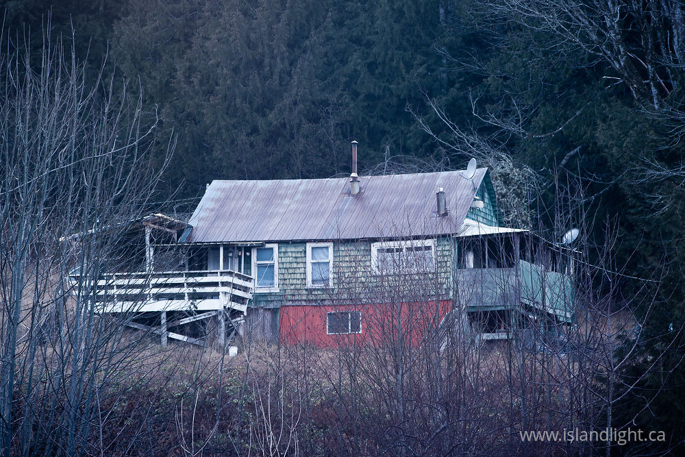 Architecture  photo from  Cortes Island, BC Canada.
