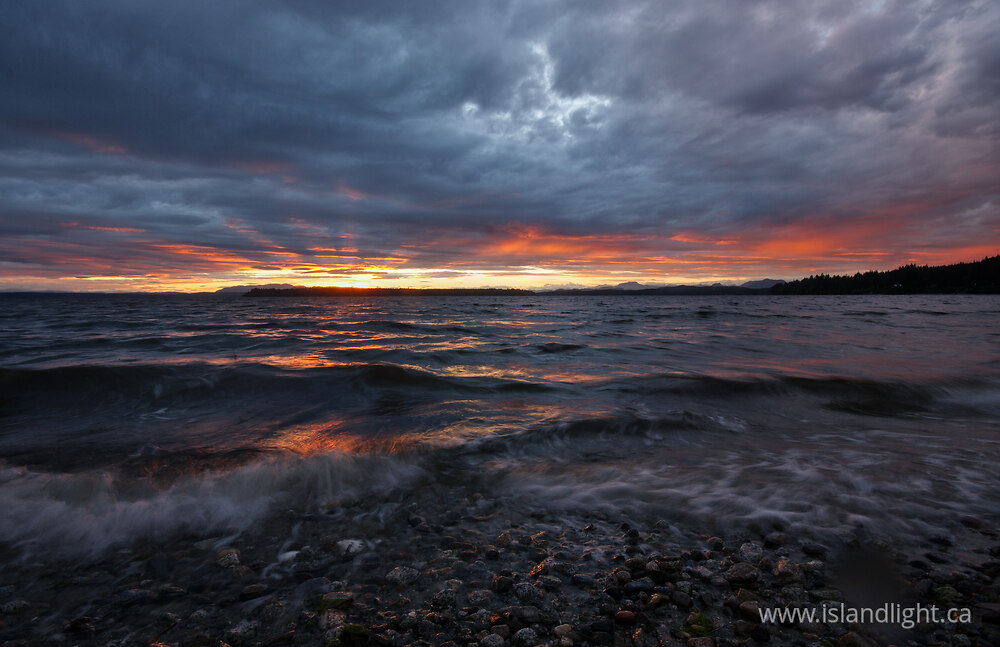 Landscape  photo from  Cortes Island, British Columbia Canada.
