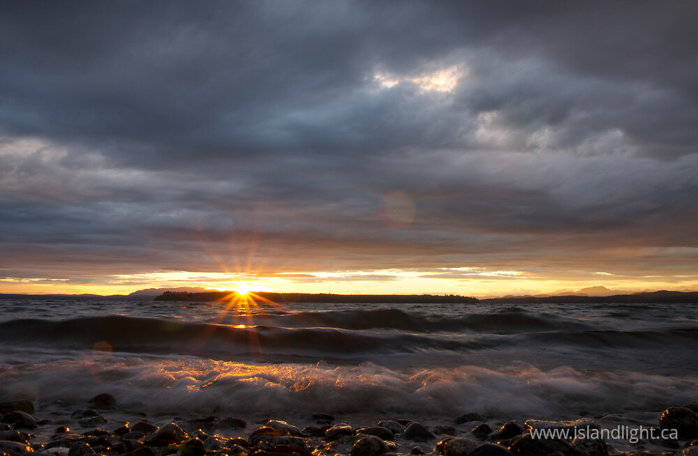 Landscape  photo from  Cortes Island, British Columbia Canada.