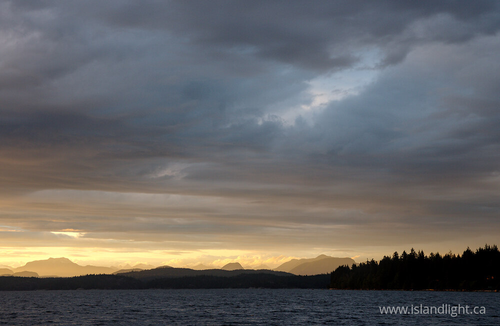 Landscape  photo from  Cortes Island, British Columbia Canada.
