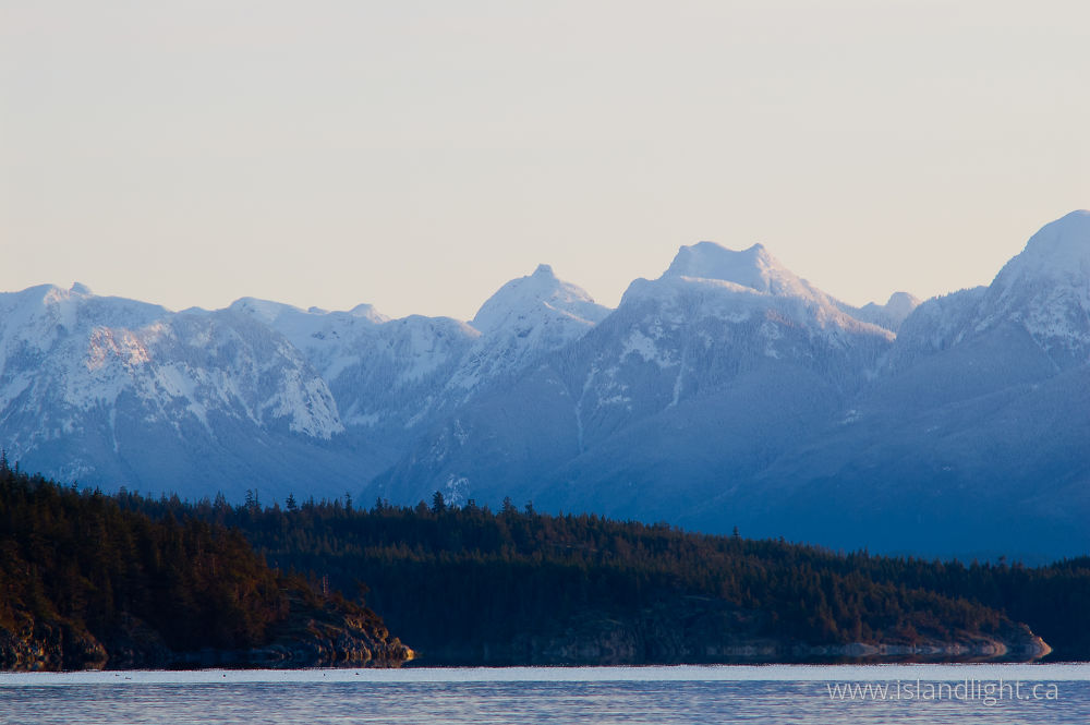 Landscape  photo from  Cortes Island, British Columbia Canada.