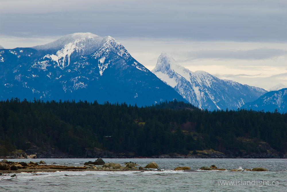 Landscape  photo from  Cortes Island, British Columbia Canada.