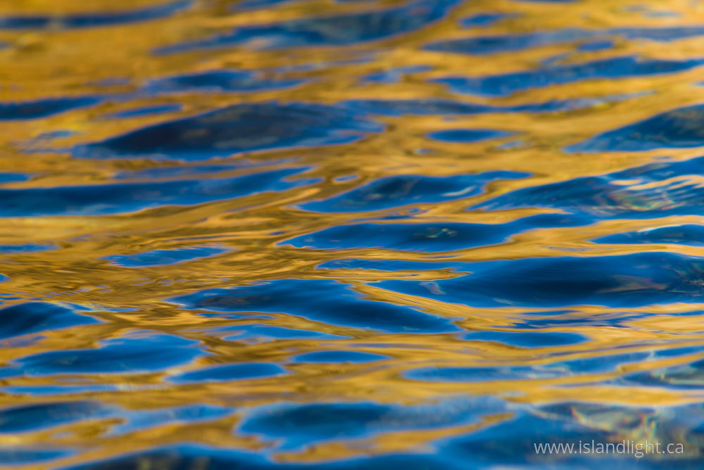 Seascape photo from  Cortes Island, BC Canada.