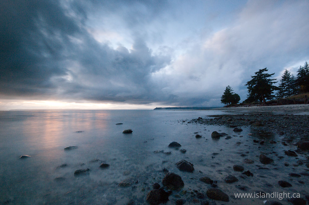 Seascape  photo from  Cortes Island, BC Canada.