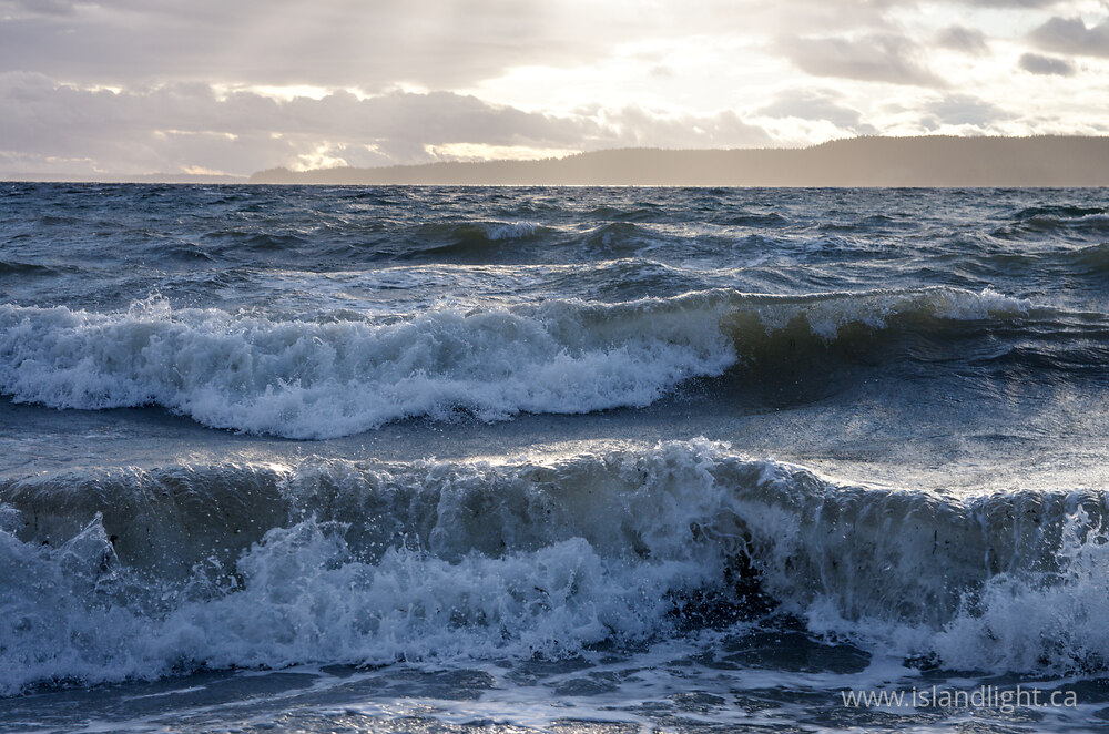 Seascape  photo from  Cortes Island, British Columbia Canada.