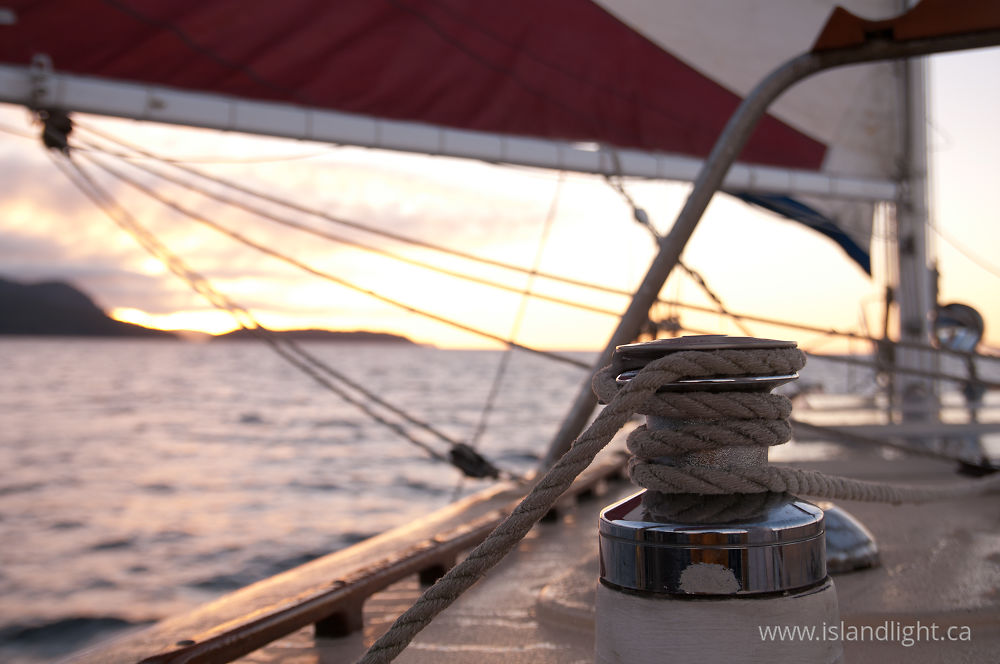 Boating  photo from  Georgia Strait, BC Canada.