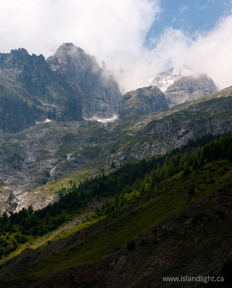 Landscape  photo from  Graian Alps,  Italy.