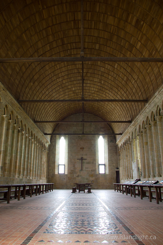 Architecture photo from  Mont St. Michel , Normandy  France.