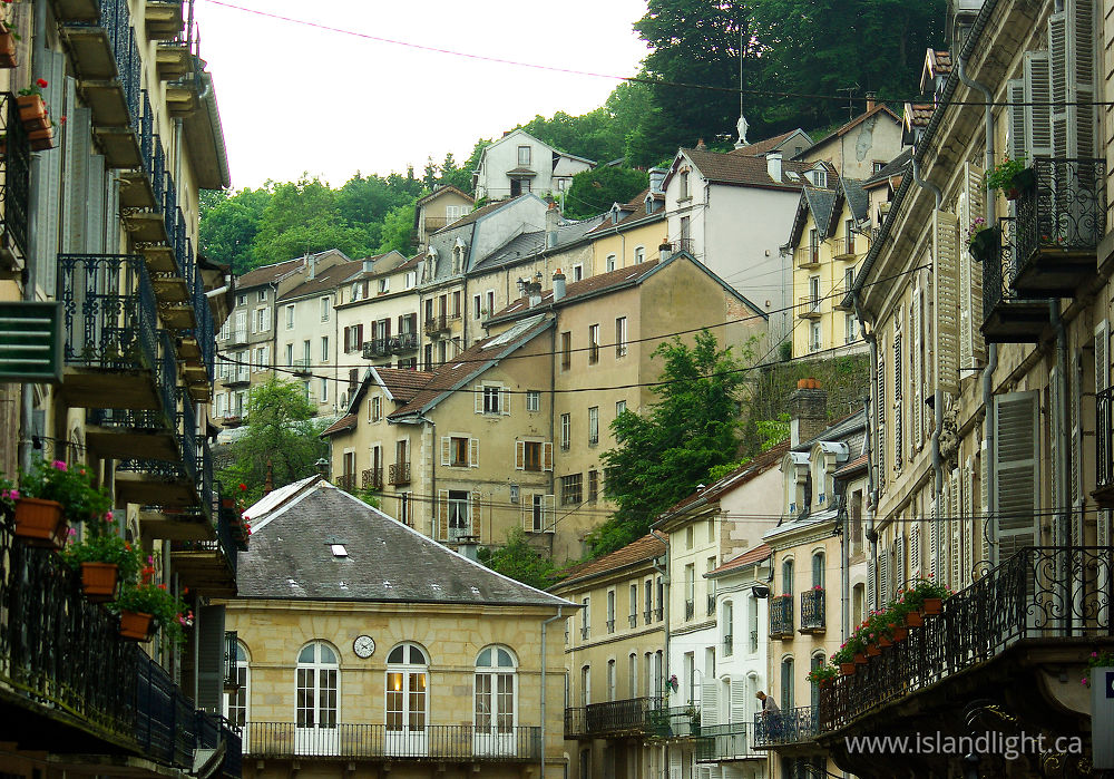 Architecture  photo from  Plombieres-Les-Bains, Vosges France.