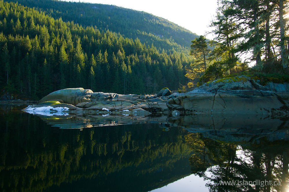 Landscape  photo from  Port Neville, BC Canada.