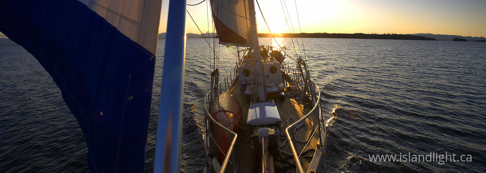 Boating  photo from  Salish Sea, British Columbia Canada.