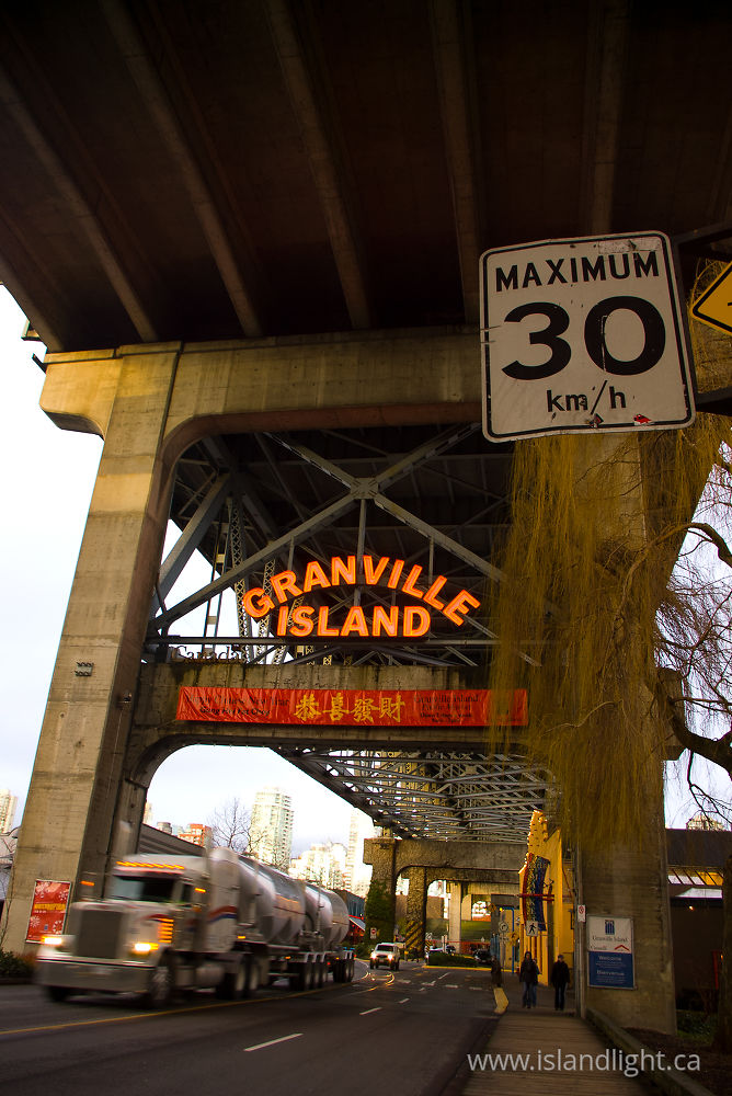Cityscape  photo from Granville Island Vancouver, BC Canada.