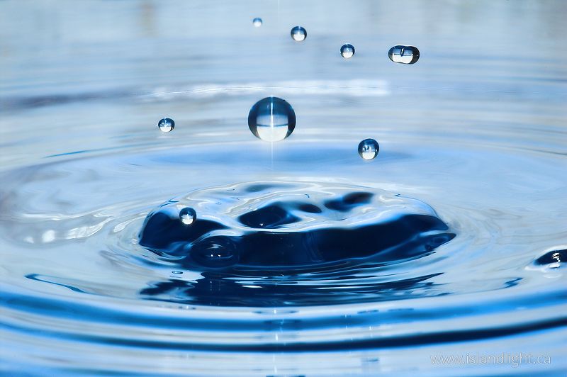 H20 -  Droplet photo