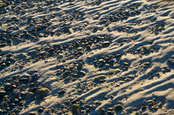 Looking at Sand  - Cortes Island beach photo