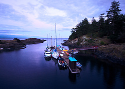 Squitty Bay  - Lasqueti Island Harbour photo
