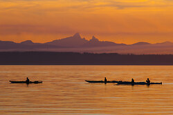 Evening Paddle - Cortes Island Kayak photo