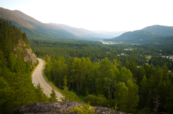 Highway 19 - Slocan Valley Mountain Road photo