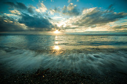 Between sea and sky - Cortes Island  photo