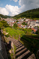 Stairs into Plombieres - Plombieres-les-Bains Stairs photo