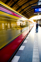 Waiting at the Station - Berlin Urban photo
